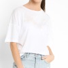 Puma White Summer Fashion T-Shirt